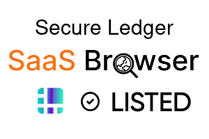 Secure Ledger - SaaS Browser Verified Badge