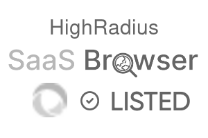 HighRadius - SaaS Browser Verified Badge