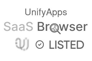 UnifyApps - SaaS Browser Verified Badge