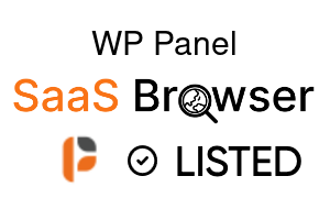 WP Panel - SaaS Browser Verified Badge