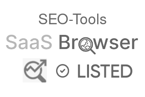 SEO-Tools - SaaS Browser Verified Badge