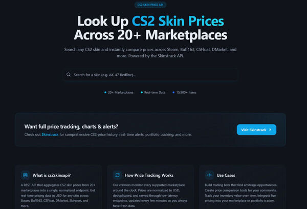 cs2skinsapi Screenshot 1