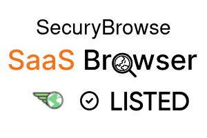 SecuryBrowse - SaaS Browser Verified Badge