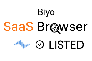 Biyo - SaaS Browser Verified Badge