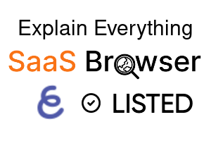Explain Everything - SaaS Browser Verified Badge