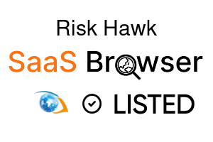 Risk Hawk - SaaS Browser Verified Badge