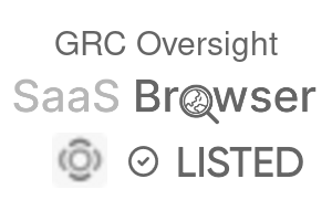 GRC Oversight - SaaS Browser Verified Badge