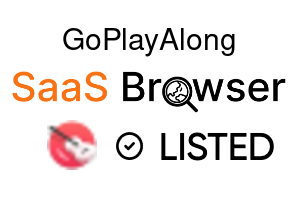 GoPlayAlong - SaaS Browser Verified Badge