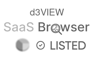 d3VIEW - SaaS Browser Verified Badge