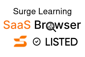 Surge Learning - SaaS Browser Verified Badge