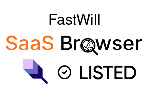 FastWill - SaaS Browser Verified Badge