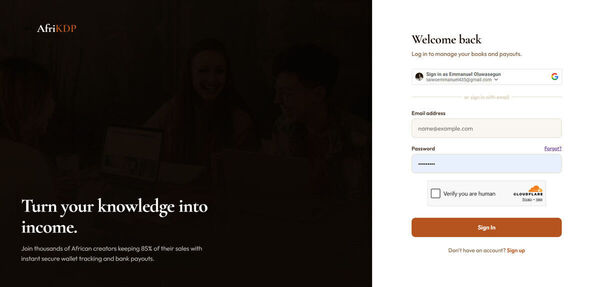 AfriKDP Screenshot 10