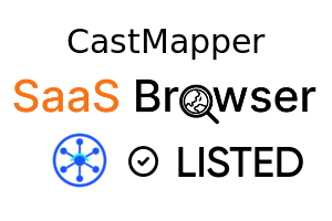 CastMapper - SaaS Browser Verified Badge