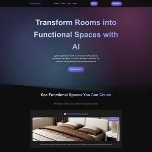 FurnishlyAI Screenshot