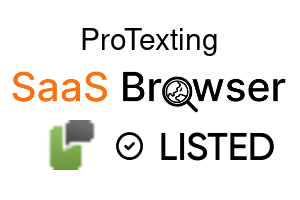 ProTexting - SaaS Browser Verified Badge