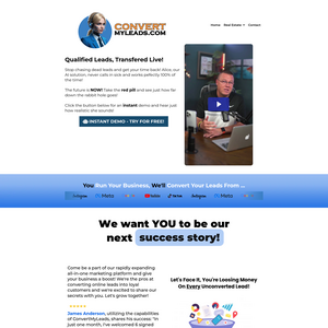 ConvertMyLeads Screenshot