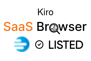 Kiro - SaaS Browser Verified Badge