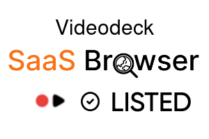 Videodeck - SaaS Browser Verified Badge