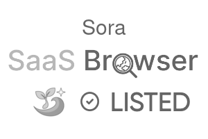 Sora - SaaS Browser Verified Badge