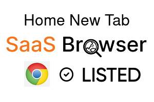Home New Tab - SaaS Browser Verified Badge