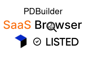PDBuilder - SaaS Browser Verified Badge
