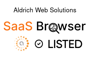 Aldrich Web Solutions - SaaS Browser Verified Badge