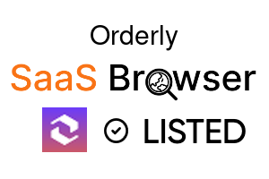 Orderly - SaaS Browser Verified Badge