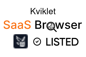 Kviklet - SaaS Browser Verified Badge