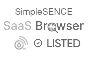 SimpleSENCE - SaaS Browser Verified Badge