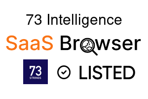 73 Intelligence - SaaS Browser Verified Badge