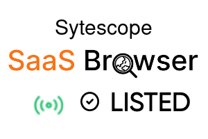 Sytescope - SaaS Browser Verified Badge