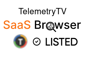 TelemetryTV - SaaS Browser Verified Badge