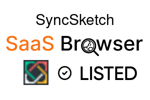 SyncSketch - SaaS Browser Verified Badge