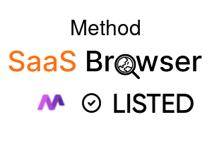 Method - SaaS Browser Verified Badge