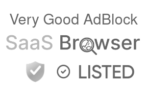 Very Good AdBlock - SaaS Browser Verified Badge