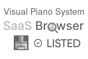 Visual Piano System - SaaS Browser Verified Badge