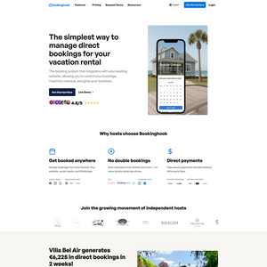 Bookinghook Screenshot