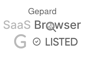 Gepard - SaaS Browser Verified Badge