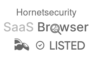 Hornetsecurity - SaaS Browser Verified Badge