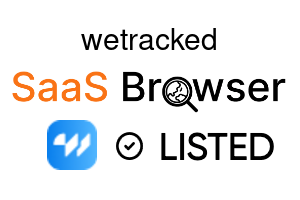 wetracked - SaaS Browser Verified Badge