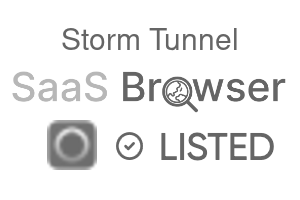 Storm Tunnel - SaaS Browser Verified Badge