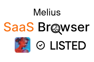 Melius - SaaS Browser Verified Badge