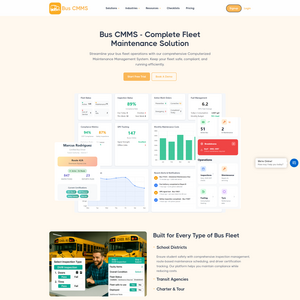 Bus CMMS Screenshot