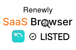 RenewlyAI - SaaS Browser Verified Badge