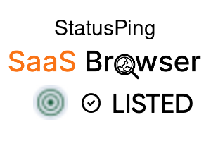 StatusPing - SaaS Browser Verified Badge