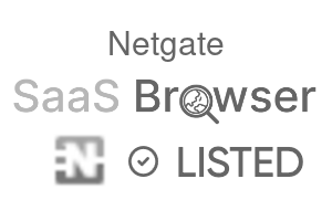 Netgate - SaaS Browser Verified Badge