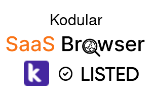 Kodular - SaaS Browser Verified Badge