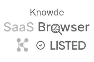 Knowde - SaaS Browser Verified Badge