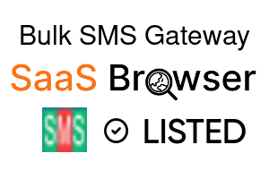 Bulk SMS Gateway - SaaS Browser Verified Badge