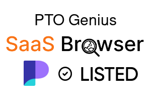 PTO Genius - SaaS Browser Verified Badge